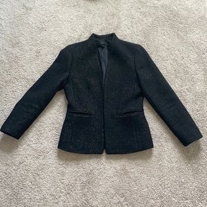 Gold Spec Wool Blazer